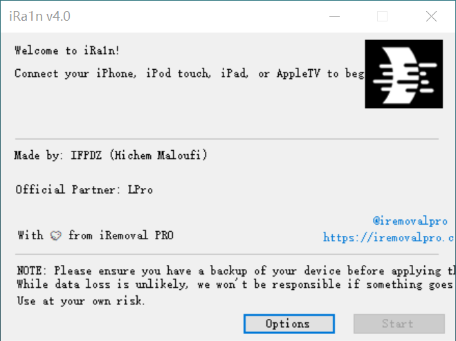 windows版checkra1n越狱工具iRa1n4.2下载，支持iOS12.2~14.8.1