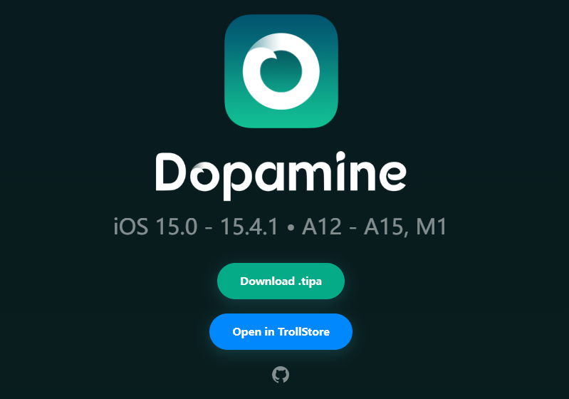 Dopamine多巴胺越狱 A12 – A15越狱工具，支持iOS 15.0 – 15.4.1 系统