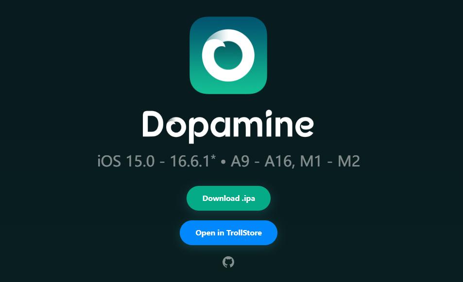 Dopamine多巴胺2.0越狱 A9 – A16越狱工具，支持iOS 15.0 – 16.5.1 系统